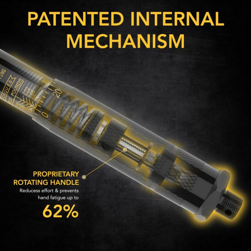 LEXIVON 3/4-Inch Drive Click Torque Wrench 30~300 Ft-Lb / 40.7~406.8 Nm (LX-185) - Image 4