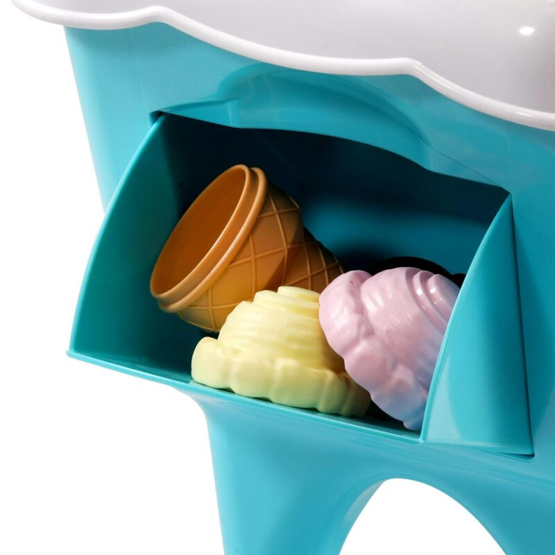 LeapFrog Scoop and Learn Ice Cream Cart Play Food with Accessories Included, Baby and Toddler Toys - Image 4
