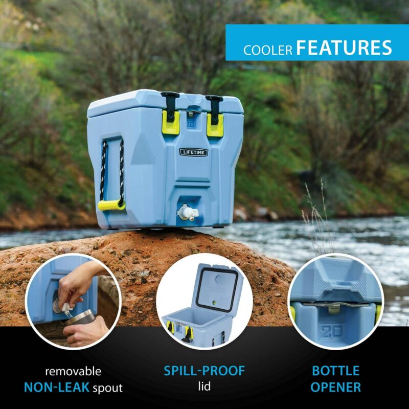 Lifetime New 5 Gal. Capacity Water Jug: Drink Cooler and Beverage Dispenser (91270) - Image 4