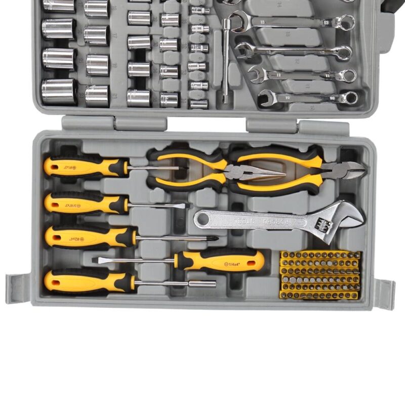 Lowestbest 205 Pcs Tool Set, Mechanics Tool Kit Wrenches Socket w/Carry Case - Image 6