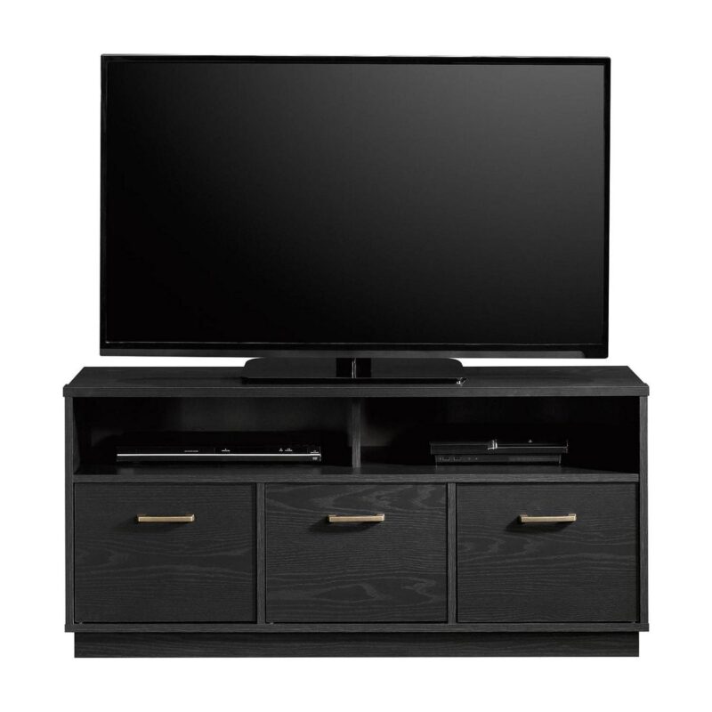 Mainstays 3-Door TV Stand Console for TVs up to 50 , Blackwood Finish - Image 6
