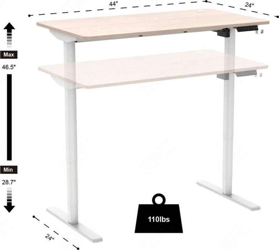 Mainstays Electric Standing Desk - Image 4