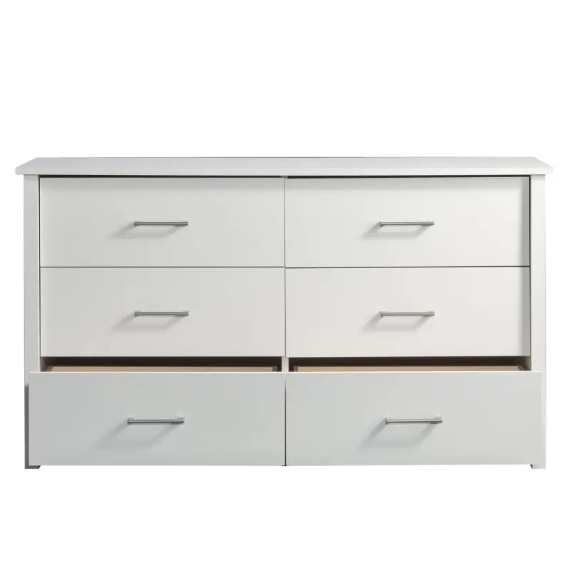 Mainstays Hillside 6-Drawer Dresser, Soft White Finish - Image 13
