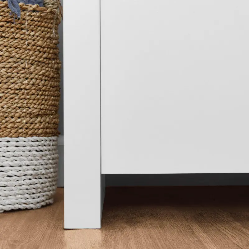 Mainstays Hillside 6-Drawer Dresser, Soft White Finish - Image 8