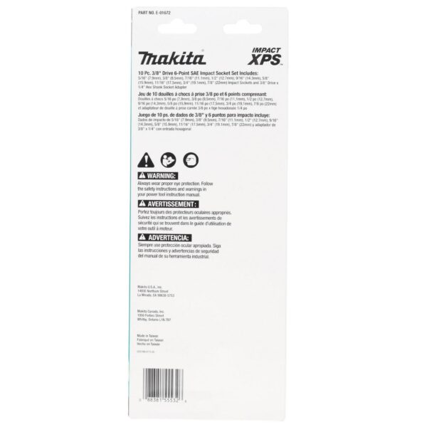 Makita E 01688 10pc 9302aef31345a06fa859b3767ebddf60