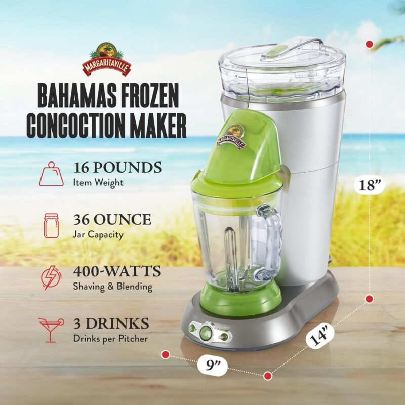 Margaritaville Bahamas Frozen Concoction Maker with No Brainer Mixer - DM0700 - Image 4