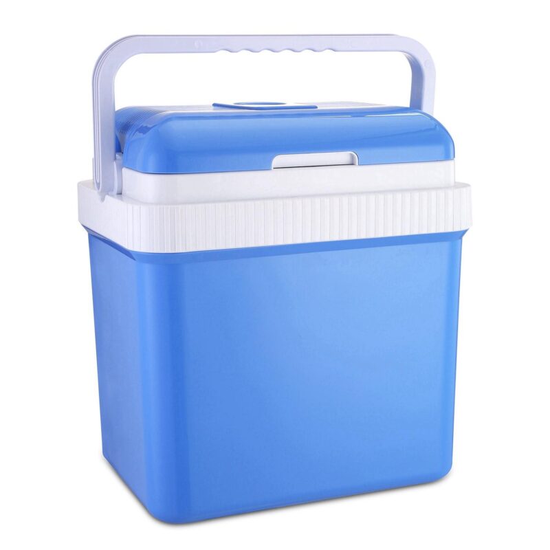 Moclever 24L Portable Car Cooler, 12V Car Refrigerator Car Travel Electric Fridge Cooling Warmer Fridge Box for Car Travel Outdoor Camping Picnic Home Use, 15.75x11.81x17.32in - Image 3