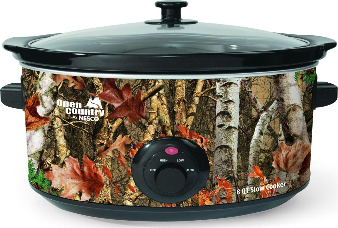 NESCO Open Country SC-8017 Slow Cooker, 8 Quart, Camouflage