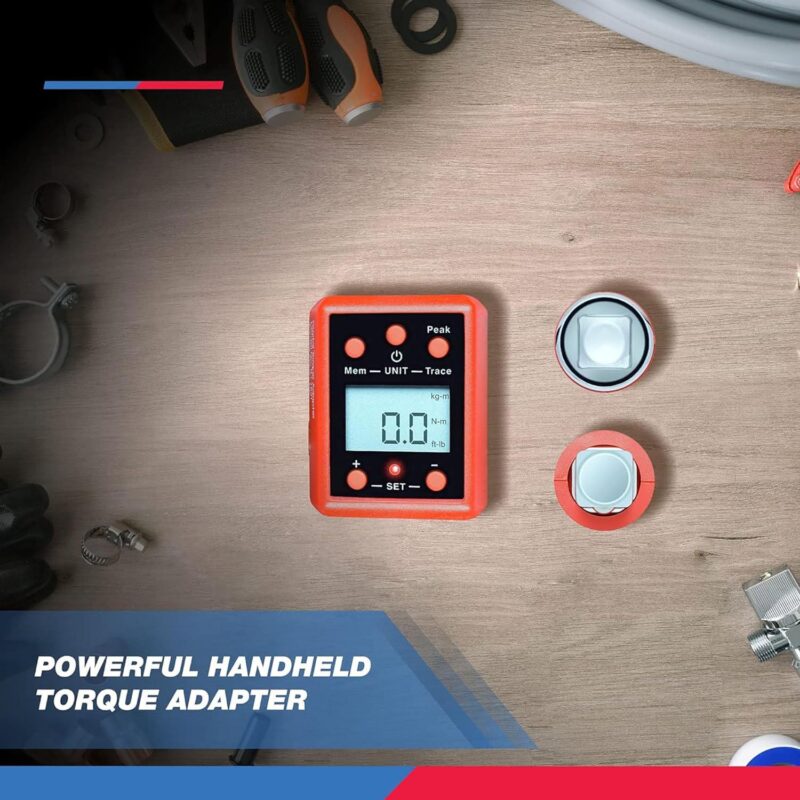 Neiko 20743A 3/4a -Inch Digital Torque Adapter, 150-750 ft-lb, Digital Torque Wrench Converter/Torque Wrench Adapter, Alerts Torque Setting, Calibrate Digital and Analog Torque Wrenches - Image 5