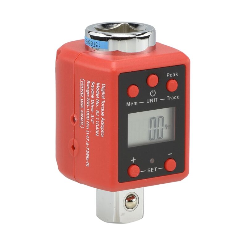 Neiko 20743A 3/4a -Inch Digital Torque Adapter, 150-750 ft-lb, Digital Torque Wrench Converter/Torque Wrench Adapter, Alerts Torque Setting, Calibrate Digital and Analog Torque Wrenches - Image 9