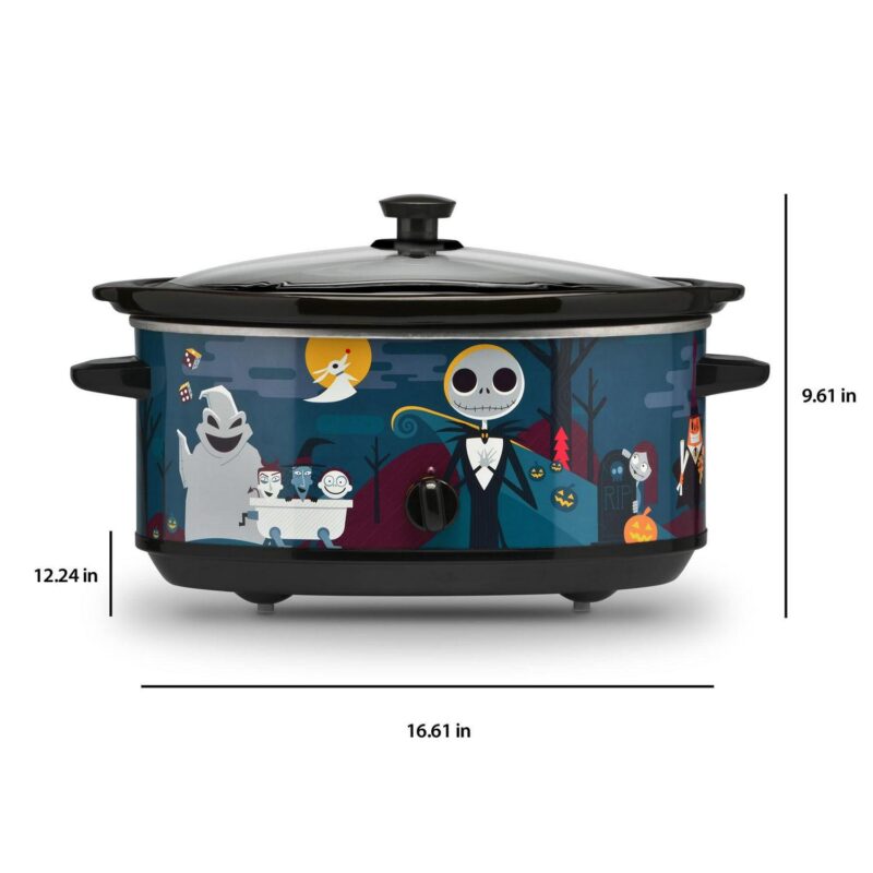 Nightmare Before Christmas 7-qt Oogie Boogie Slow Cooker - Image 3