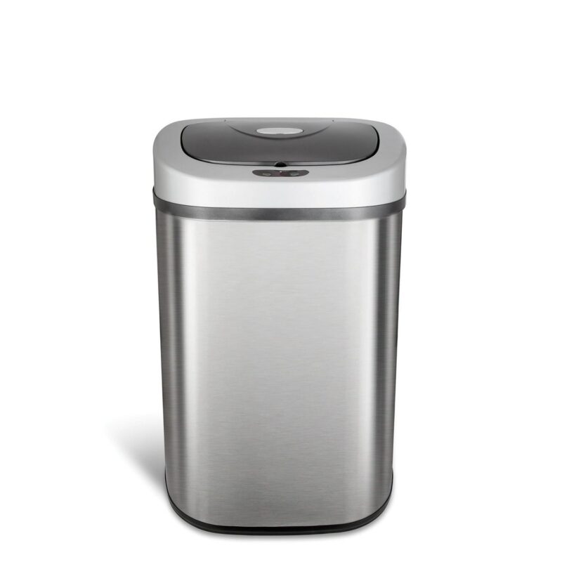 Nine Stars 21.1 Gallon Trash Can, Motion Sensor Touchless Kitchen Trash Can, Stainless Steel - Image 9