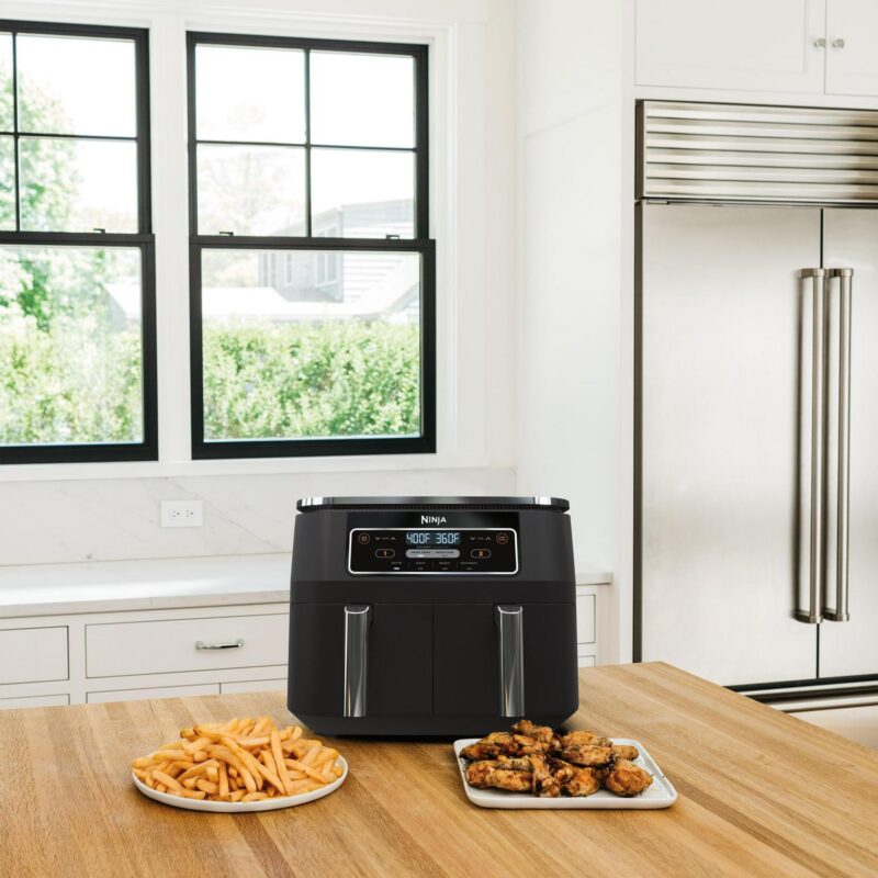 NinjaA FoodiA 4-in-1, 8-qt., 2-Basket Air Fryer with DualZonea c Technology - Image 16