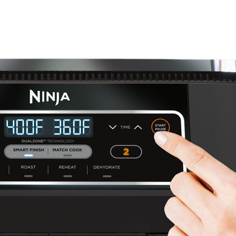 NinjaA FoodiA 4-in-1, 8-qt., 2-Basket Air Fryer with DualZonea c Technology - Image 9