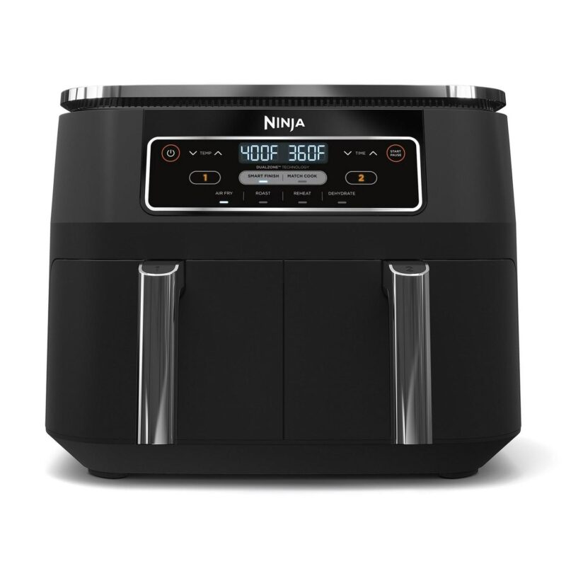 NinjaA FoodiA 4-in-1, 8-qt., 2-Basket Air Fryer with DualZonea c Technology