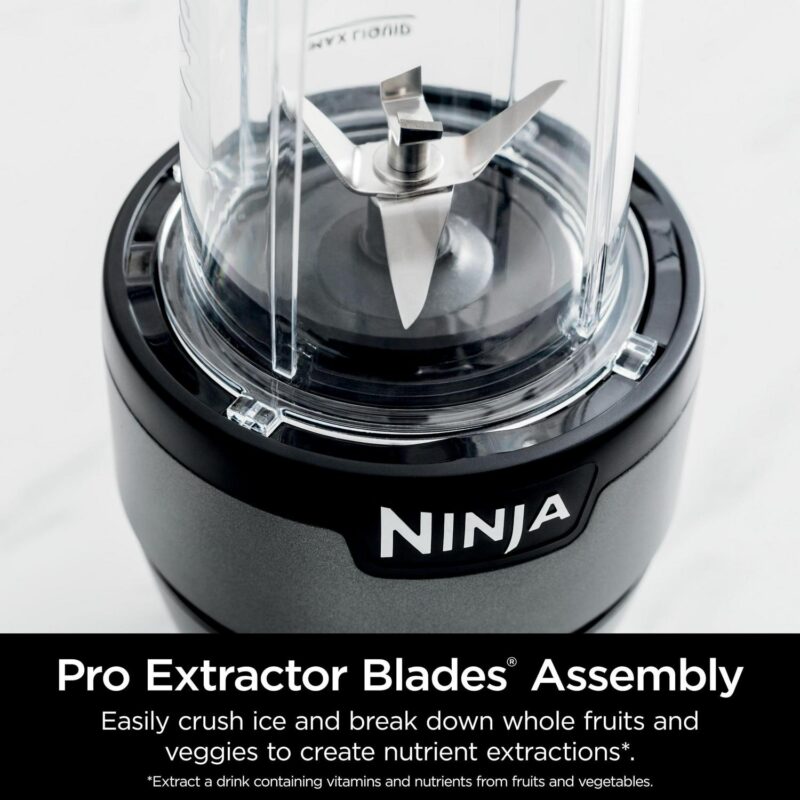 NinjaA Nutri-Blender 700-Watt Personal Blender, 2 20 oz Dishwasher-Safe To-Go Cups, BN300 - Image 6