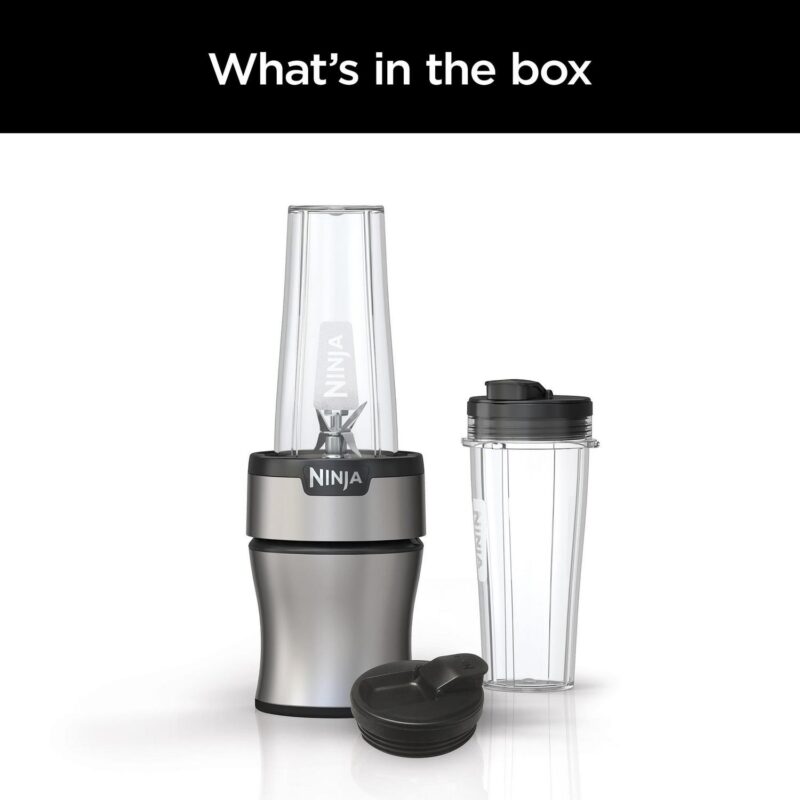 NinjaA Nutri-Blender 700-Watt Personal Blender, 2 20 oz Dishwasher-Safe To-Go Cups, BN300 - Image 12