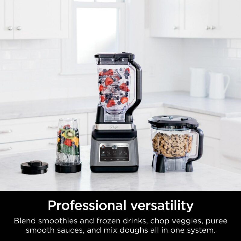 NinjaA Professional Plus Kitchen System with Auto-iQA and 72 oz.* Total CrushingA Blender Pitcher , BN800 - Image 6