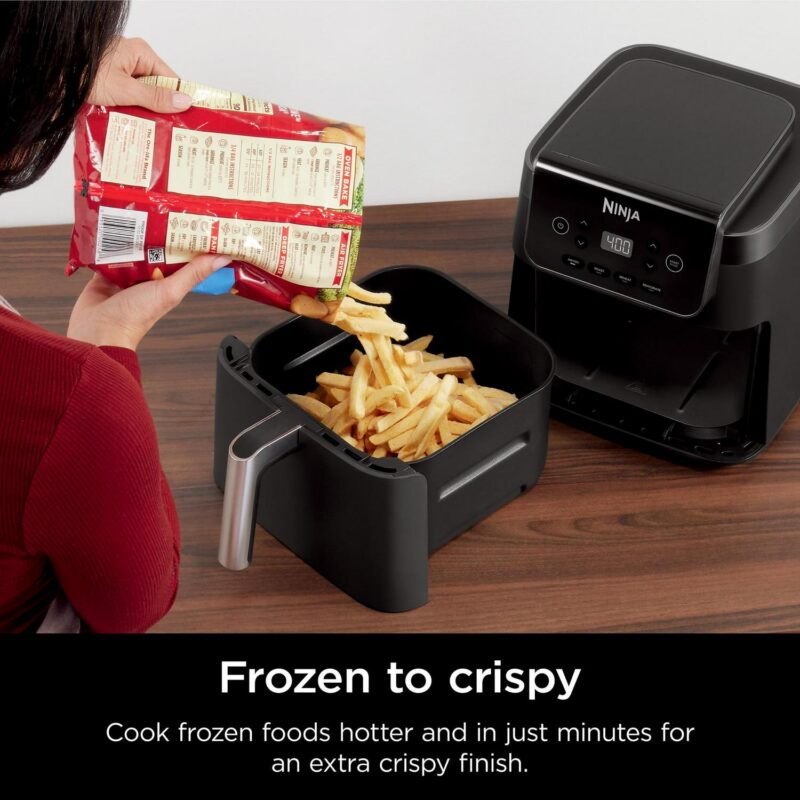 Ninja Air Fryer Pro XL 6.5-QT Basket Air Fryer, 4-in-1 Functionality, Max Crisp Technology, Nonstick, Black - Image 6