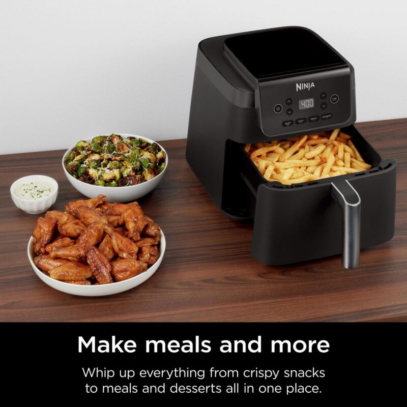 Ninja Air Fryer Pro XL 6.5-QT Basket Air Fryer, 4-in-1 Functionality, Max Crisp Technology, Nonstick, Black - Image 5