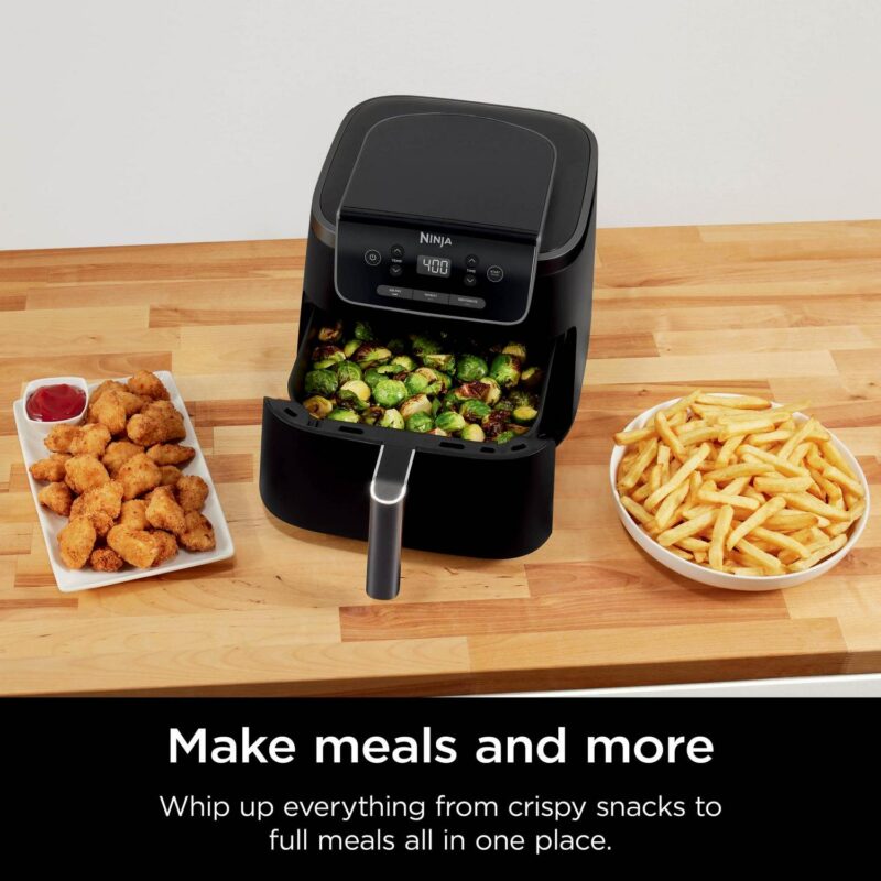 Ninja Air Fryer Pro XL 5QT Basket Air Fryer, 3-in-1 Functionality, Nonstick, 400A F Air Crisp Technology - Image 5