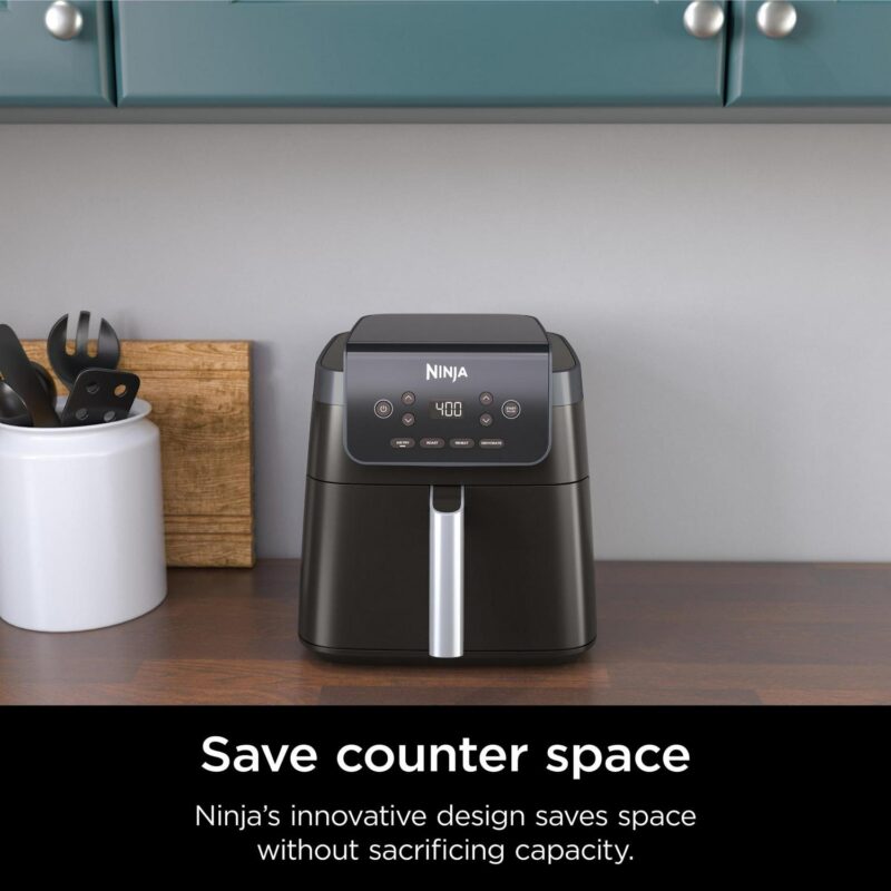 Ninja Air Fryer Pro XL 6.5-QT Basket Air Fryer, 4-in-1 Functionality, Max Crisp Technology, Nonstick, Black - Image 7