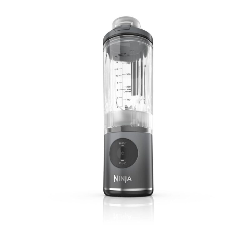 Ninja Blast MAX Personal Cordless Blender for Smoothies, Frozen Drinks, Ice Crush, 20 oz. Twist and Go Vessel, Gray