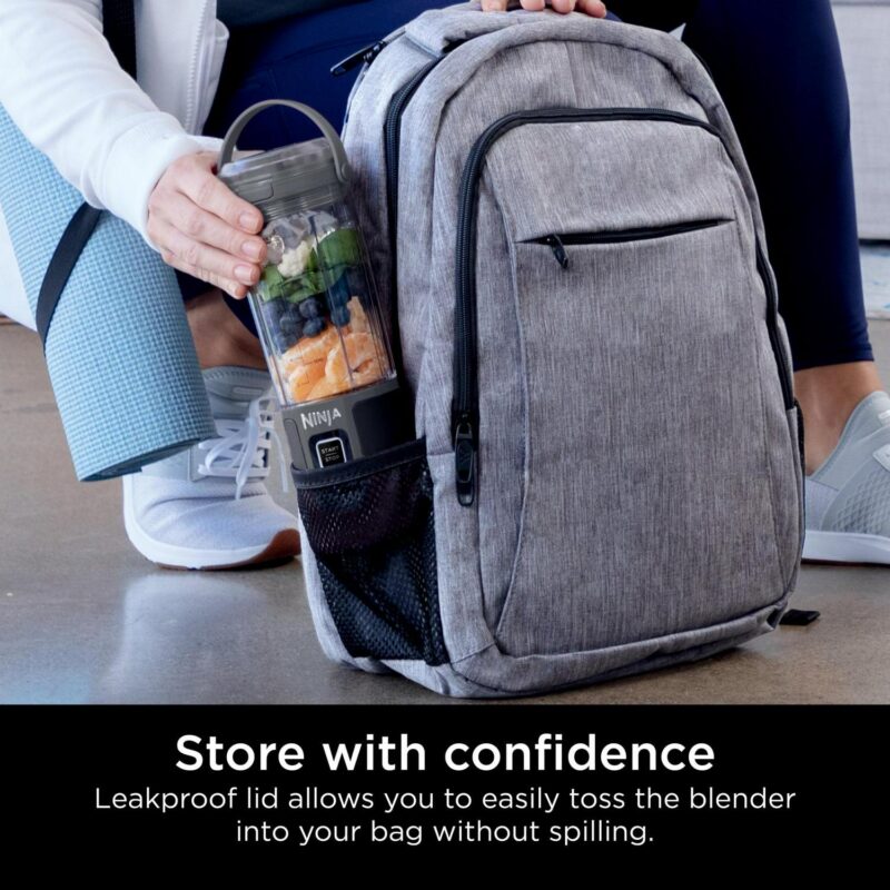 Ninja Blast Personal Portable 18oz. Blender with Leak Proof Lid and Easy Sip Spout, Perfect for Smoothies, Black - Image 5