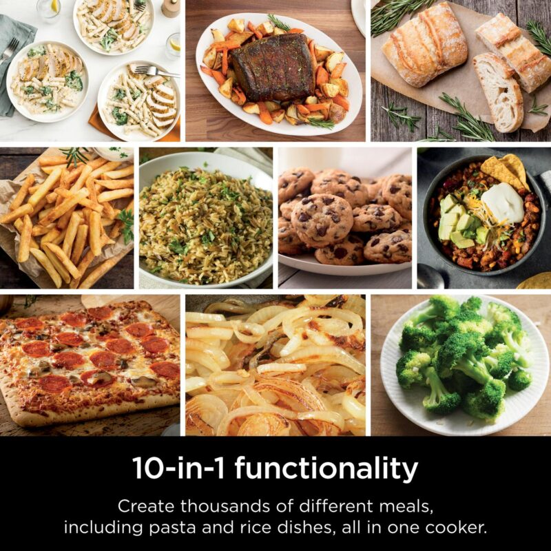 Ninja Combi All-in-One Multicooker, Oven, and Air Fryer, 10-in-1 Functions, Stainless Steel, SFP700 - Image 4