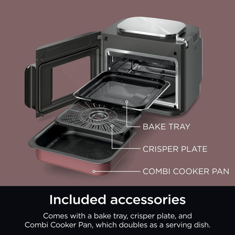 Ninja Combi All-in-One Multicooker, Oven, and Air Fryer, 10-in-1 Functions, Stainless Steel, SFP700 - Image 10