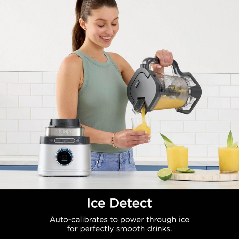 Ninja Detect Kitchen System Power Blender + Processor with Blend Sense Technology, Silver, TB400 - Image 5
