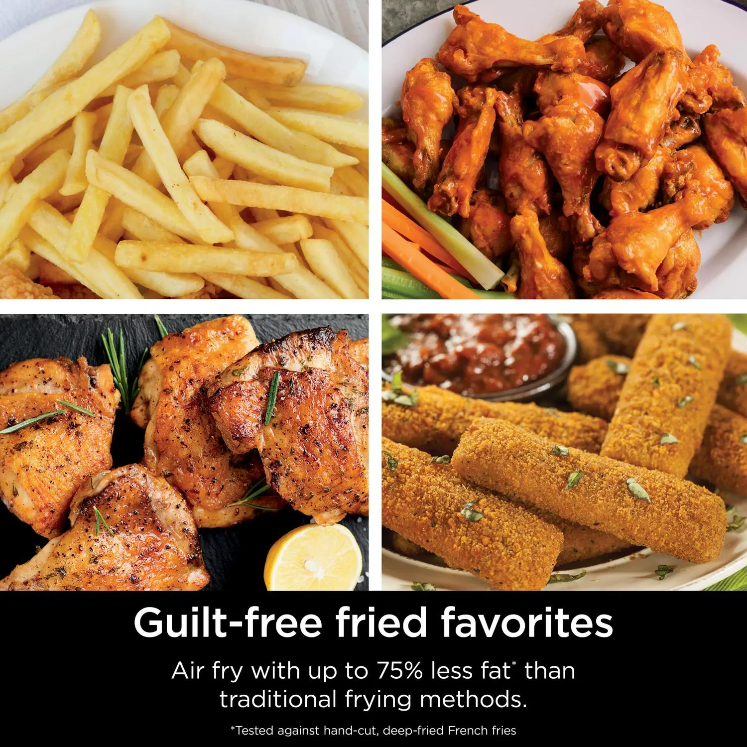 Ninja Foodi 4-in-1 DualZone FlexBasket Air Fryer with 7-Qt MegaZone, DZ070 - Image 5