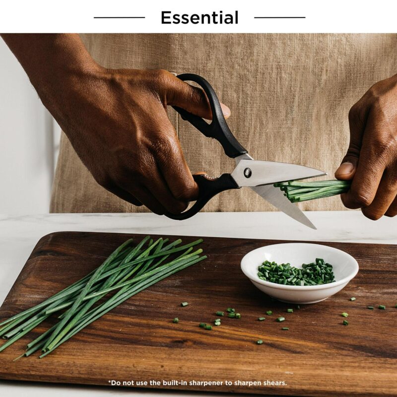 Ninja Foodi NeverDull 10-Piece Essential Knife System with Sharpener, Stainless Steel, K12010 - Image 6