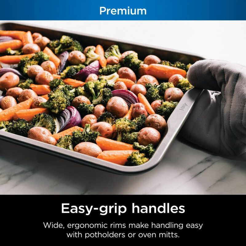 Ninja Foodi NeverStick Premium 5-Piece Bakeware Set, Aluminum, Oven Safe - Image 6