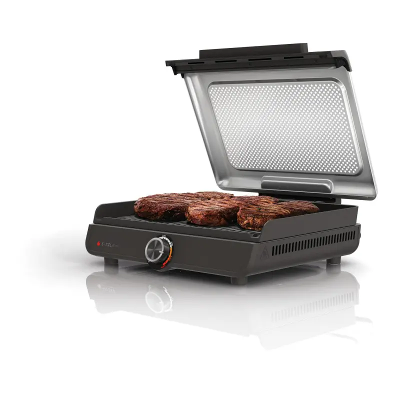 Ninja Sizzle Smokeless Indoor Grill with Nonstick Grill Plate, GR100 - Image 10