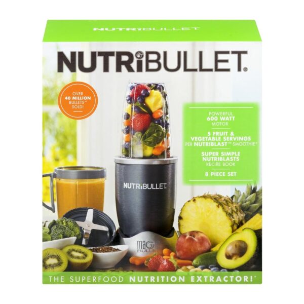 NutriBullet Silver M 9e7e9b7057b206ed8f4e1df085b2e606