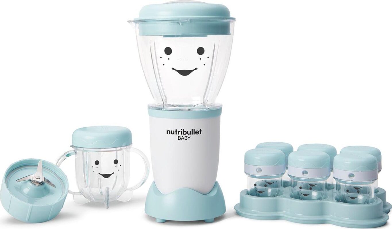 Nutribullet Baby Food Blender NBY10100, Blue/White