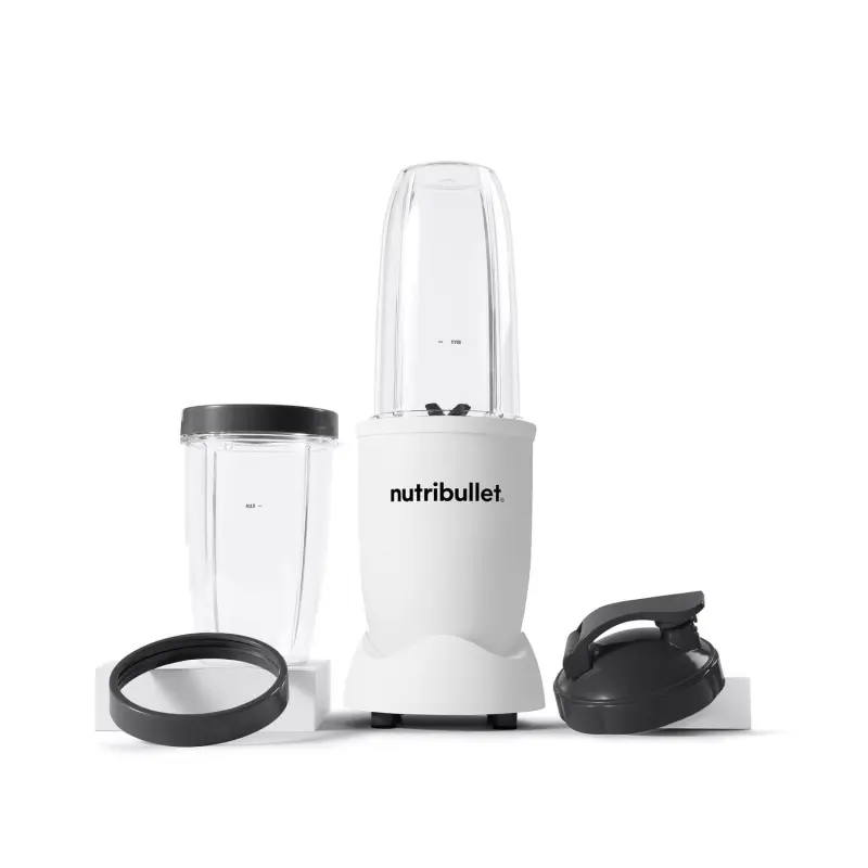 Nutribullet PRO Matte All White, 9-Piece