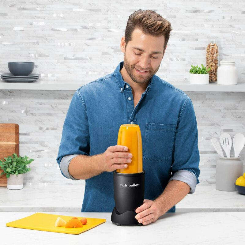 Nutribullet Pro 32 oz. 900 Watt Personal Blender, Matte Black, NB9-0901AK - Image 7