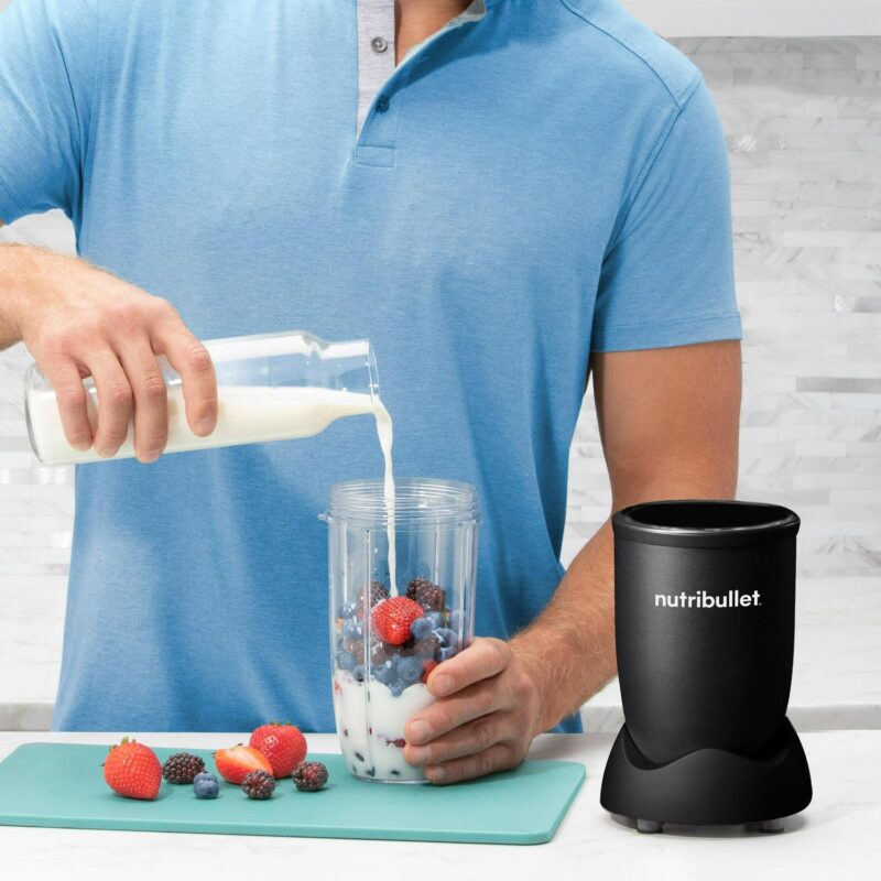 Nutribullet Pro 32 oz. 900 Watt Personal Blender, Matte Black, NB9-0901AK - Image 6
