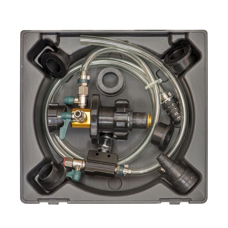 OEMTOOLS 24444 Universal Fit Coolant System Refiller Kit, 5 Adapters, Eliminate Trapped Air, Test Radiator and Heating Core Lines for Leaks, Vacuum Fill Coolant Tool, Vacuum Leak Tester - Image 3