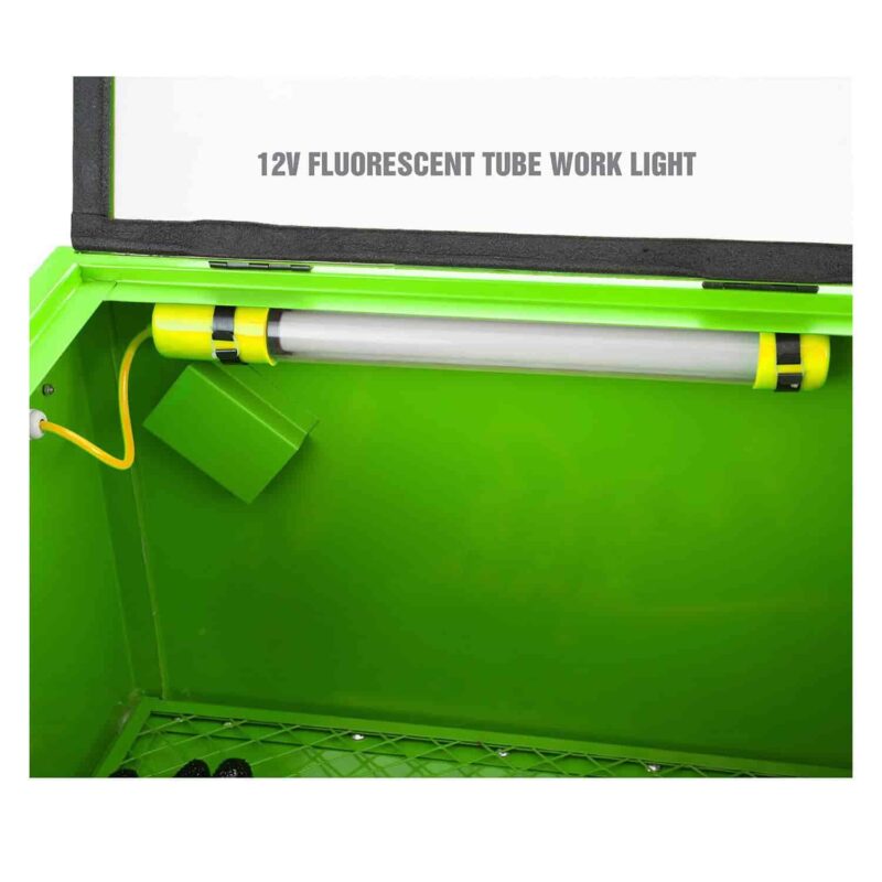 OEMTOOLS 24815 Bench Top Abrasive Blast Cabinet, Removes Rust, Grime, and Paint - Image 2