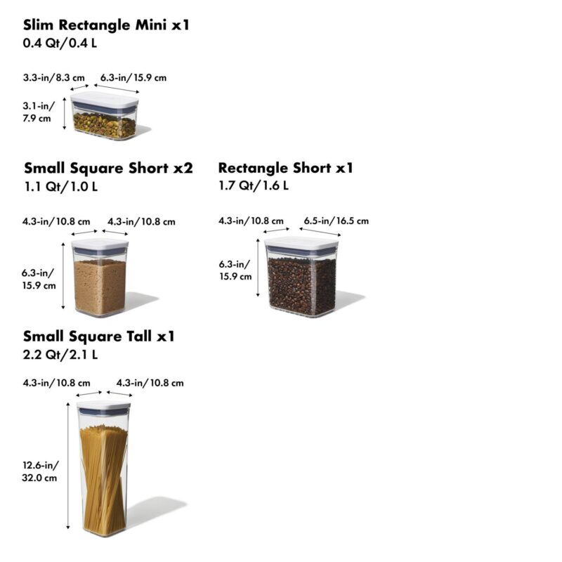 OXO Softworks POP 5-Piece Container Set - Image 8