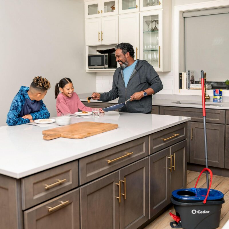 O-Cedar RinseCleana c Clean Water Spin Mop and Bucket System | Clean with Clean Water | Removes 99% of Bacteria - Image 15