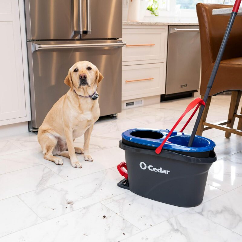 O-Cedar RinseCleana c Clean Water Spin Mop and Bucket System | Clean with Clean Water | Removes 99% of Bacteria - Image 16