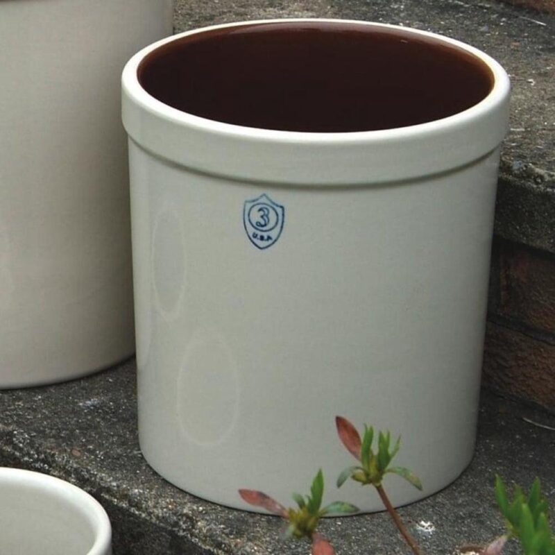 Ohio Stoneware Numbered Pickling and Fermenting Crock 3 Gallon
