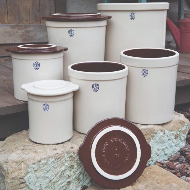 Ohio Stoneware Numbered Pickling and Fermenting Crock 3 Gallon - Image 5