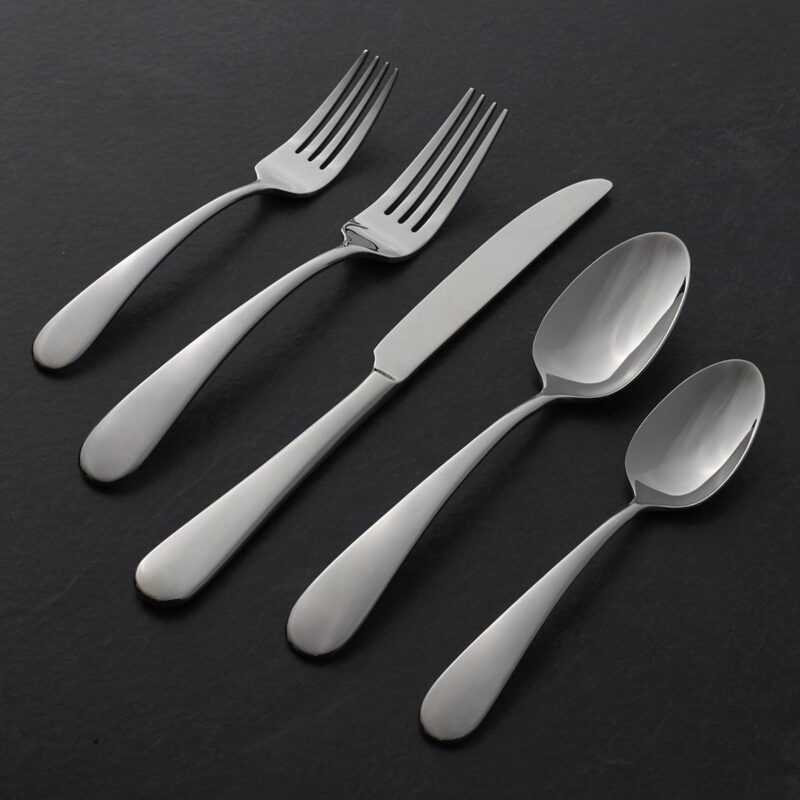 Oneida Teso 40-Piece Silverware Set with Caddy (Service for 8) - Image 4