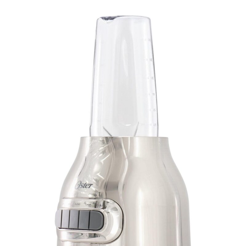 Oster 3-in-1 Kitchen System 700 Watt Blender with Blend-N-Go Cup in Chrome - Image 3