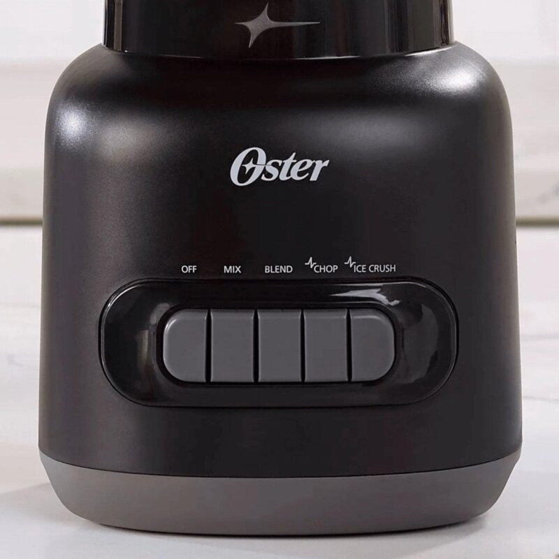 Oster 6 Cup 5 Speed 700 Watt Plastic Jar Easy to Use Blender in Black - Image 4
